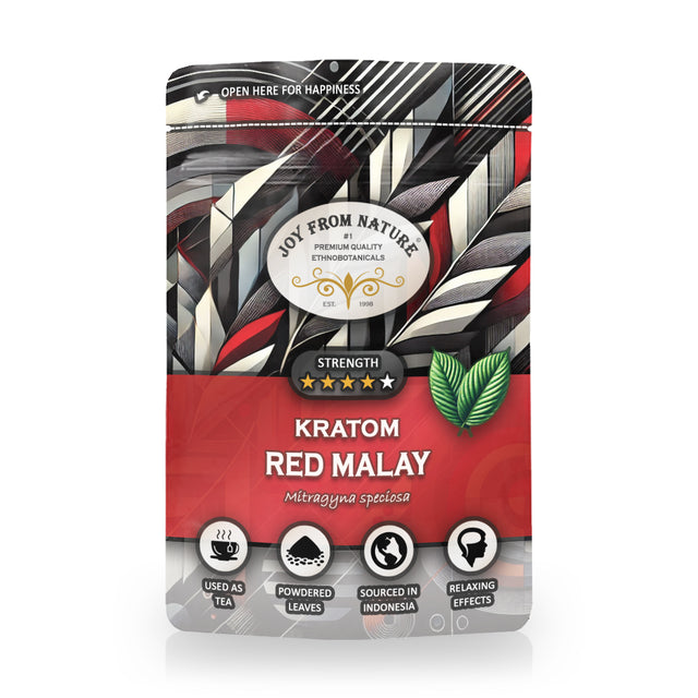 Kratom Red Malay (Mitragyna Speciosa) 25/50g | Joy From Nature