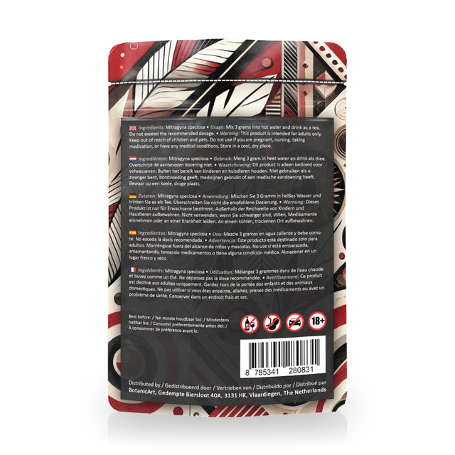 Kratom Red Maeng Da (Mitragyna Speciosa) 25/50g | Joy From Nature