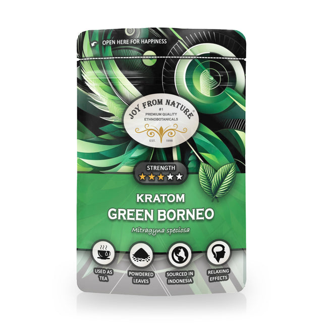 Kratom Green Borneo (Mitragyna Speciosa) 25/50g