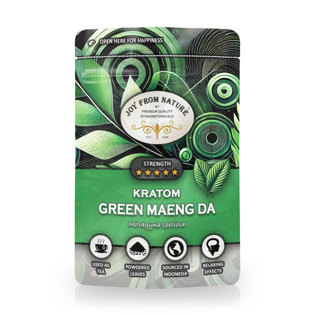 Kratom Green Maeng Da (Mitragyna Speciosa) 25/50g