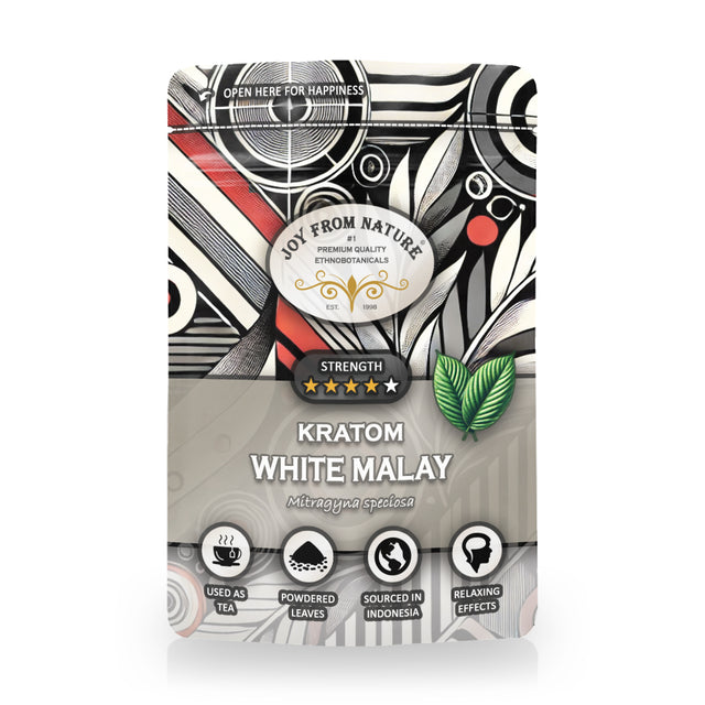 Kratom White Malay (Mitragyna Speciosa) 25/50g | Joy From Nature