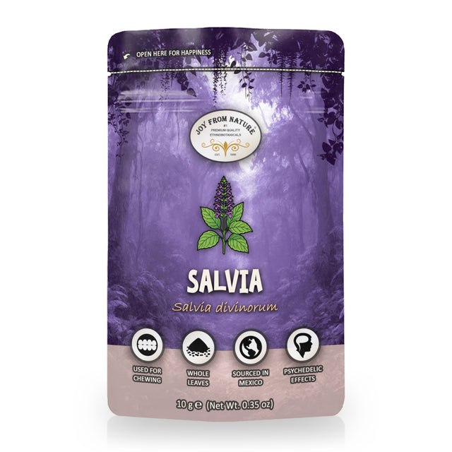 Salvia (Salvia Divinorum) Hele Bladeren 10g | Joy from Nature