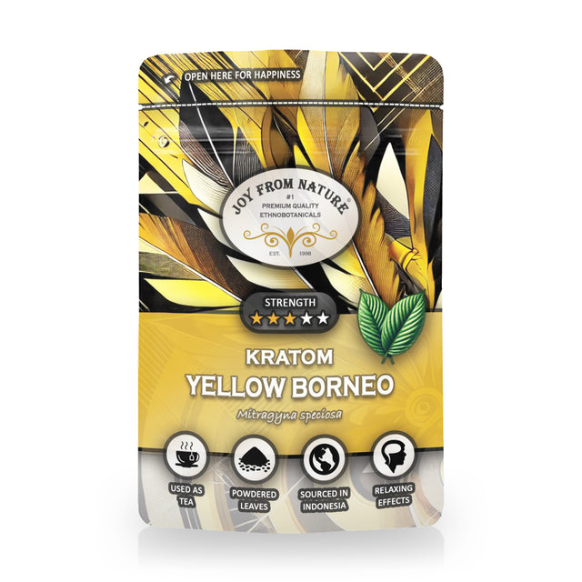 Kratom Yellow Borneo (Mitragyna Speciosa) 25/50g | Joy from Nature