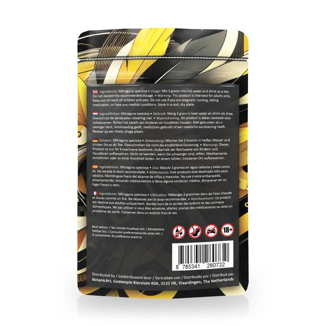 Kratom Yellow Maeng Da (Mitragyna Speciosa) 25/50g | Joy from Nature