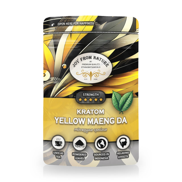 Kratom Yellow Maeng Da (Mitragyna Speciosa) 25/50g | Joy from Nature