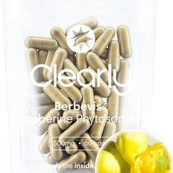 Clearly Berberine Berbevis Extract - 500 mg (60 capsules)