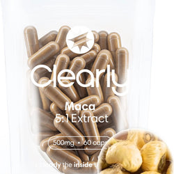 Clearly Maca Extract - 500mg (60 capsules)