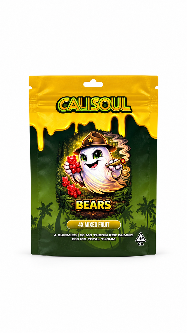 THCNm Bears Mixed Fruits 4pcs - 200mg