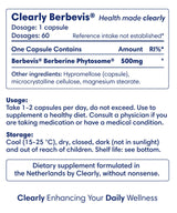 Clearly Berberine Extract  500 mg (60 capsules)