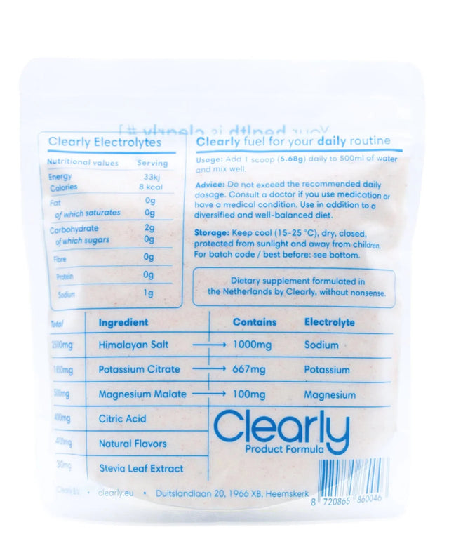 Clearly Elektrolytes 317-340 g (60 servings)