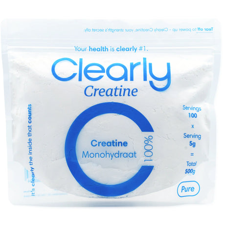 Clearly Creatine - monohydraat 100% - 500 gram