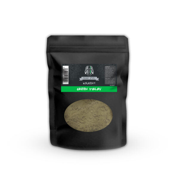 Indian Spirit Kratom - Green Malay 25/50G Powder