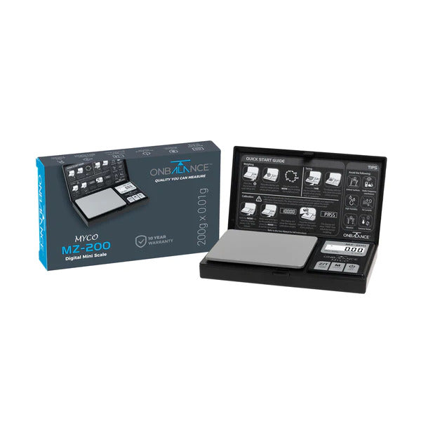 Myco MZ-200-BK Pocket Scale (200g X 0.01g)
