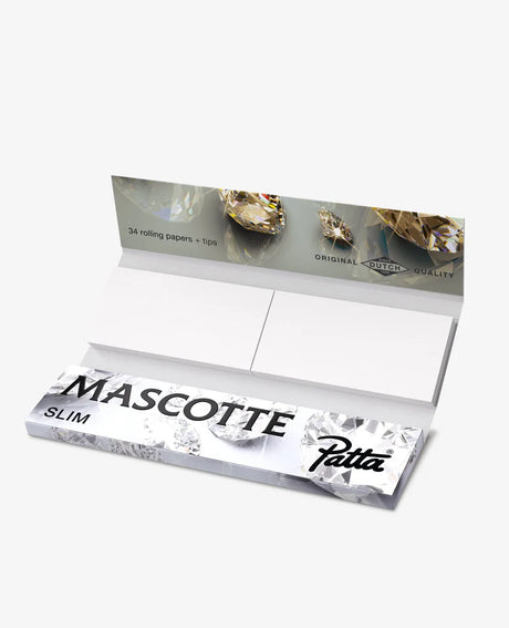 Mascotte x Patta – Special Edition Brown Combi Slim Size - 26pks + 34 tips