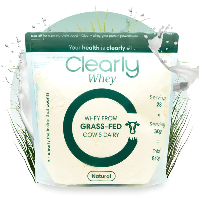 Clearly Grass-Fed Whey 840 gram (28 servings)
