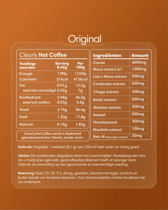Clearly Not Coffee 253 g (30 servings)