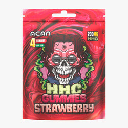 Acan - HHC Gummies Strawberry 200mg - 4 Stuks