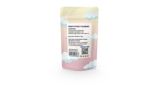 Space Gummies CBD/THC 0,2%  - 5 stuks