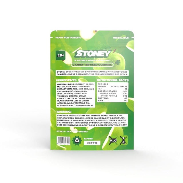 Stoney | 0.2% THC Gummies Apple