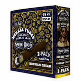 Snoop Dogg – Herbal Tubes with Glass Tip – Russian Cream (15x 2pk)