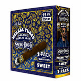 Snoop Dogg – Herbal Tubes with Glass Tip – Sweet (15x 2pk)