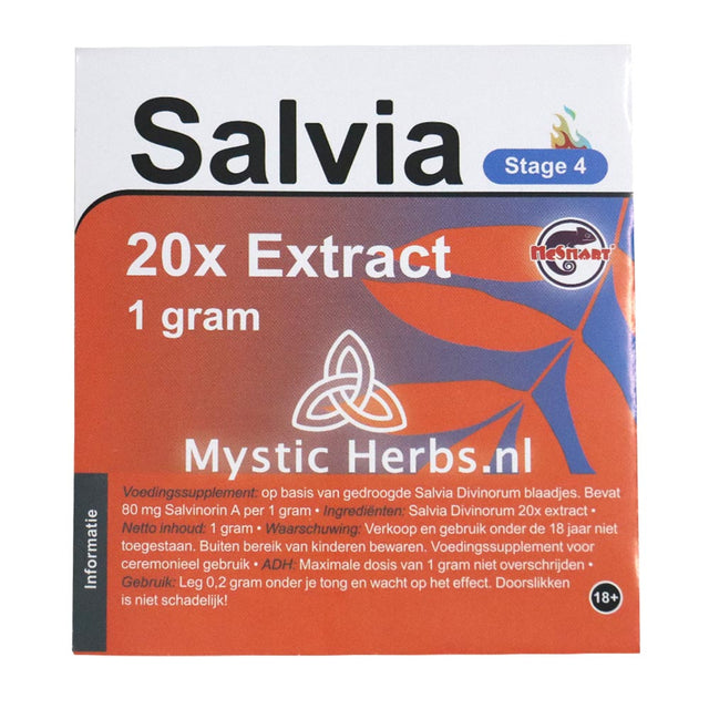 Salvia Mystic 20X Extract - 1 gram