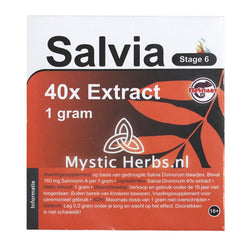 Salvia Mystic 40X Extract - 1 gram