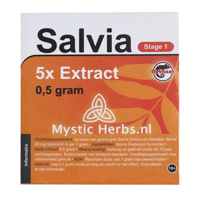 Salvia Mystic 5X Extract - 0,5 gram