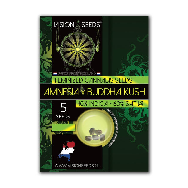Amnesia X Buddha Kush Fem | 3+1 | 5+2 ACTIE