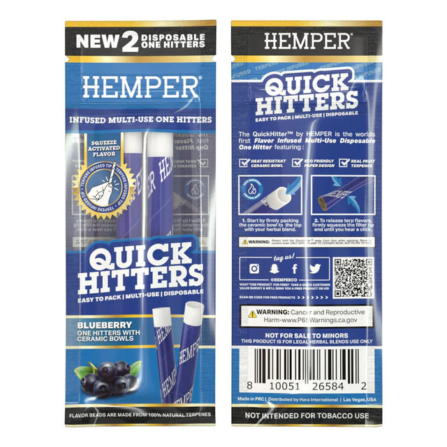 Hemper | Quick Hitter Flavored display (10 stuks)