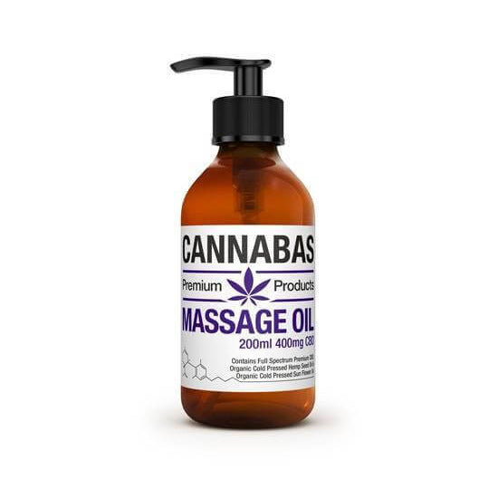 CBD Massage Olie 400mg CBD 200ml