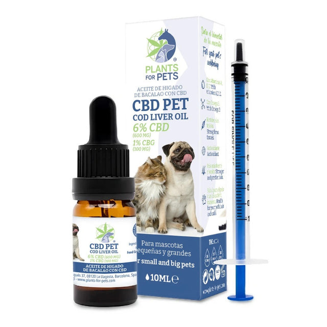 Plants For Pets | CBD Pet Cod Liver Oil 6% CBD 10 ml