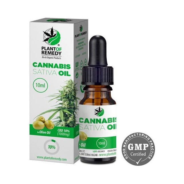 Plant Of Remedy | CBD Sativa Oil 15% CBD 10ml