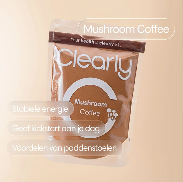 Clearly Mushroom Coffee 171g (Cafeïnevrij)