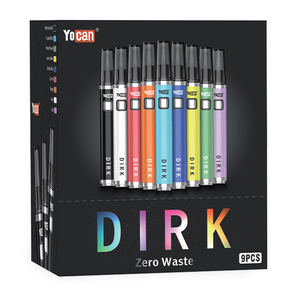 Yocan Dirk – Hot Knife – Display Mixed Colors (9 pcs)