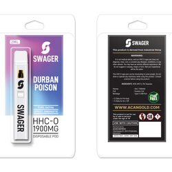 Swager HHC-O Durban Poison (Sativa) 1900 mg  (2 ml)