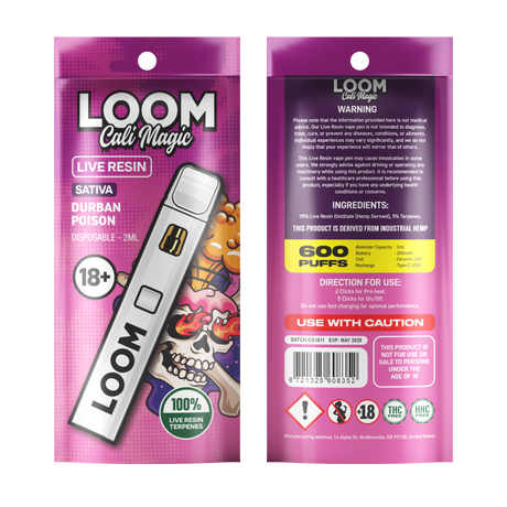 Loom Cali Magic Superior Blend 99% Disposable 2ML