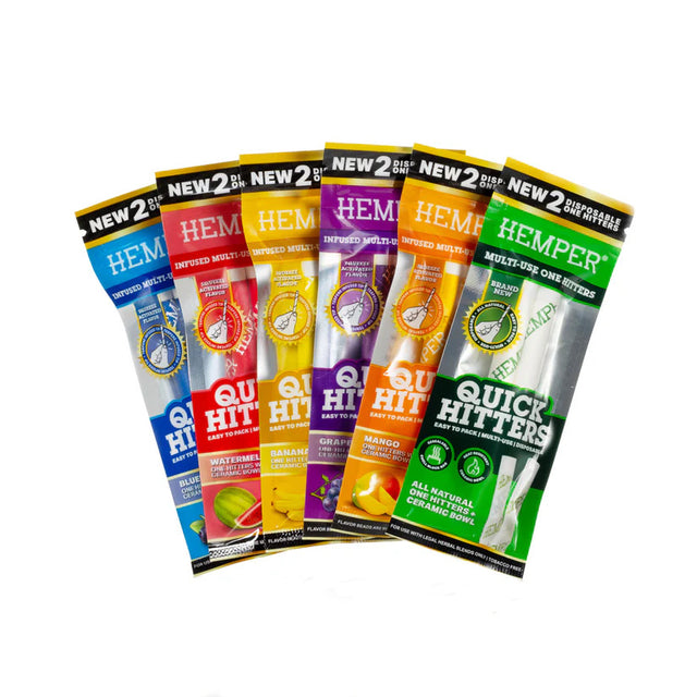 Hemper | Quick Hitter Flavored display (10 stuks)