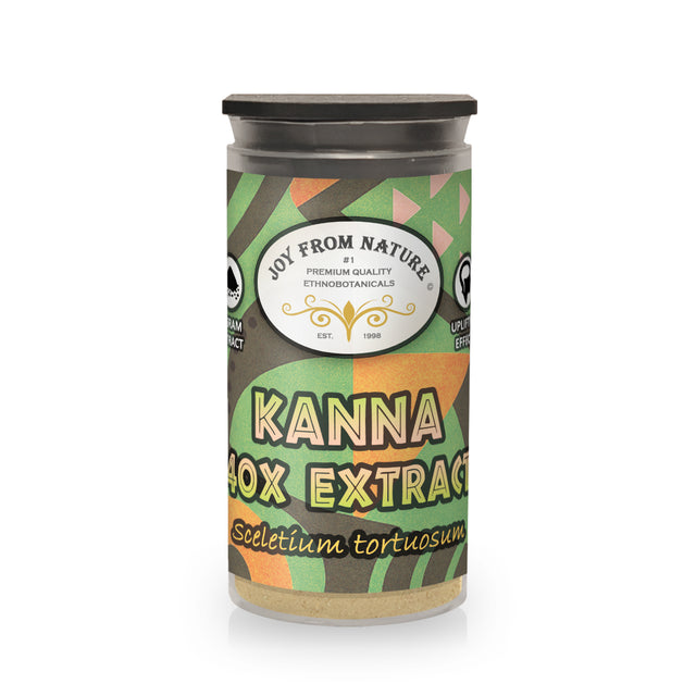 Kanna (Sceletium tortuosum) Extract 40X 1g | Joy from Nature