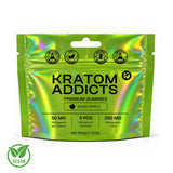 Kratom Addicts Gummies Sour Apple - 50mg
