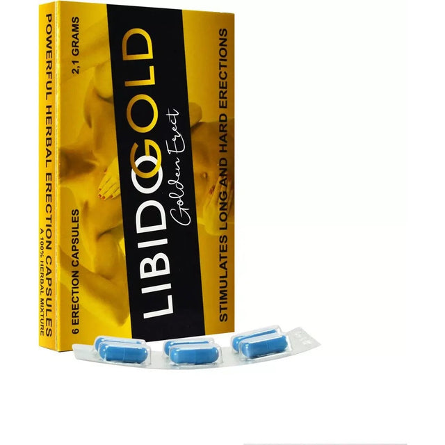 Libido Gold Golden Erect - LIbido (6 capsules)