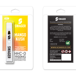 Swager HHC-O Mango Kush (Hybrid) 1900 mg (2 ml)