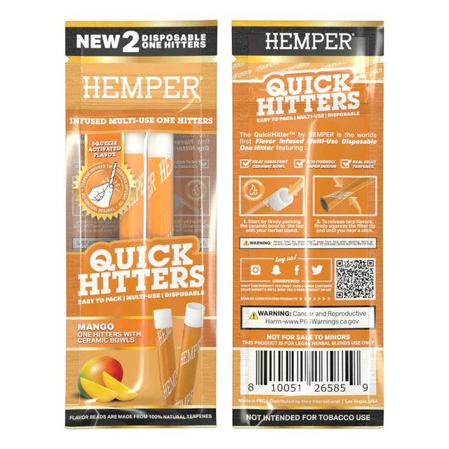 Hemper | Quick Hitter Flavored display (10 stuks)