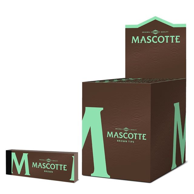 Mascotte | Brown Tips - Display/50 pcs