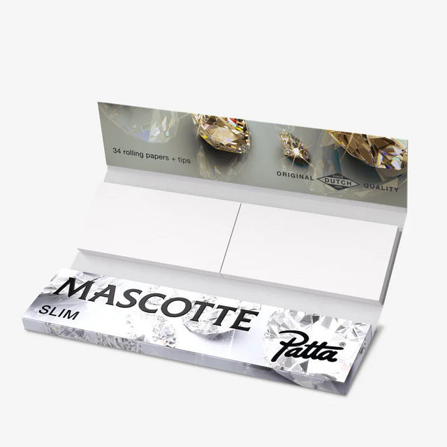 Mascotte x Patta – Special Edition Brown Combi Slim Size - 26pks + 34 tips