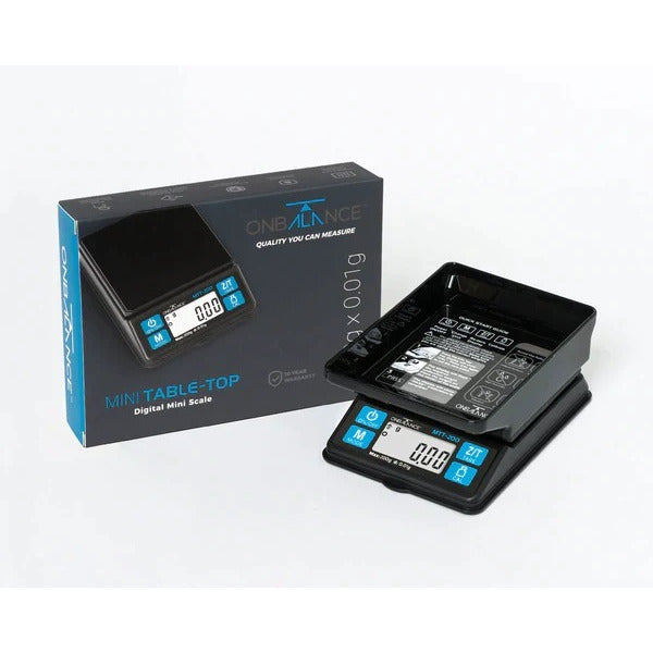 On Balance | MTT-200 Mini Table Top weegschaal (200 gr. x 0.01 gr.)