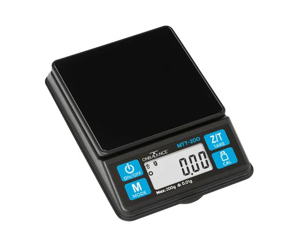 MTT-200 ON BALANCE MINI TABLE TOP SCALE (200 gram x 0.01 gram) - Mini Tafel Weegschaal