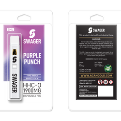 Swager HHC-O Purple Punch (Indica) 1900mg (2 ml)