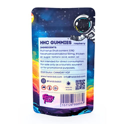 Forbidden Fruit HHC Space Gummies 500 mg (Frambozen) - 10 stuks