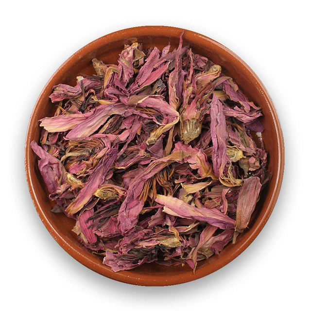 Red Lotus (Nymphaea rubra) - Shredded Flowers (25g)